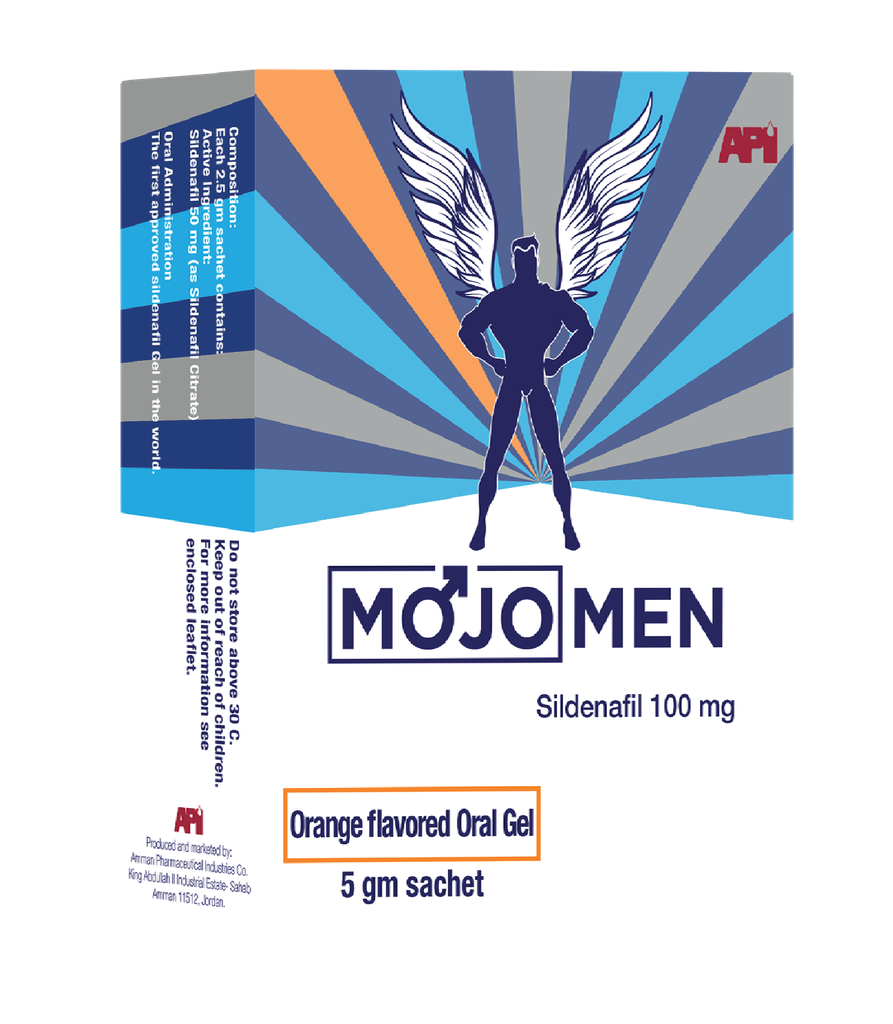 Mojo 100 mg Oral Gel, 1 sachet,5 gm