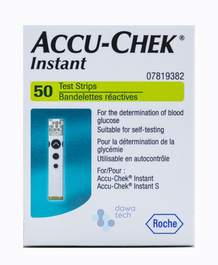 ACCU-CHECK INSTANT(50STRIP+جهاز)