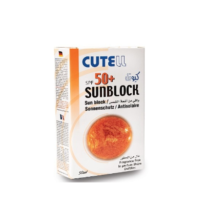 CUTELL SUN BLOCK SPF50+ 50ML 