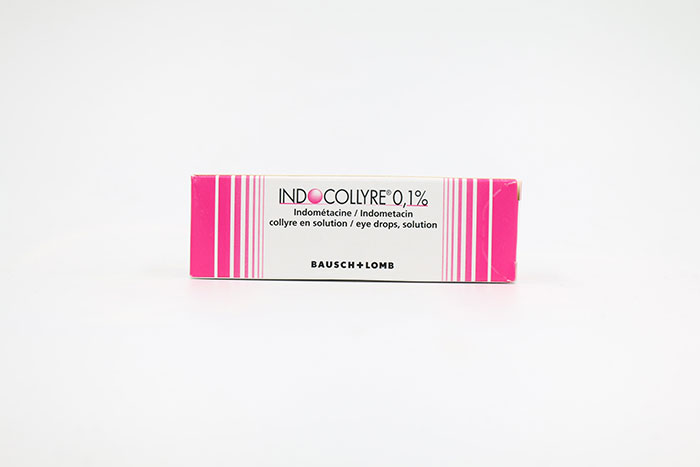 INDOCOLLYRE .1% 5 ML E/D