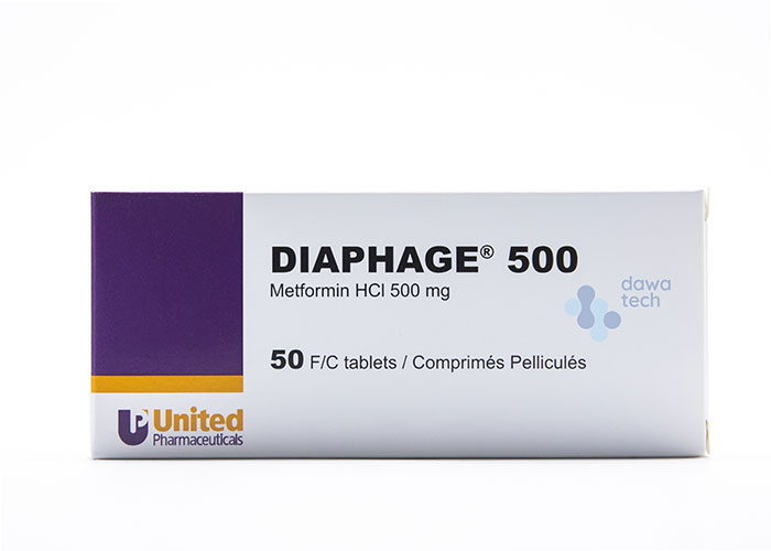 DIAPHAGE 500 TAB