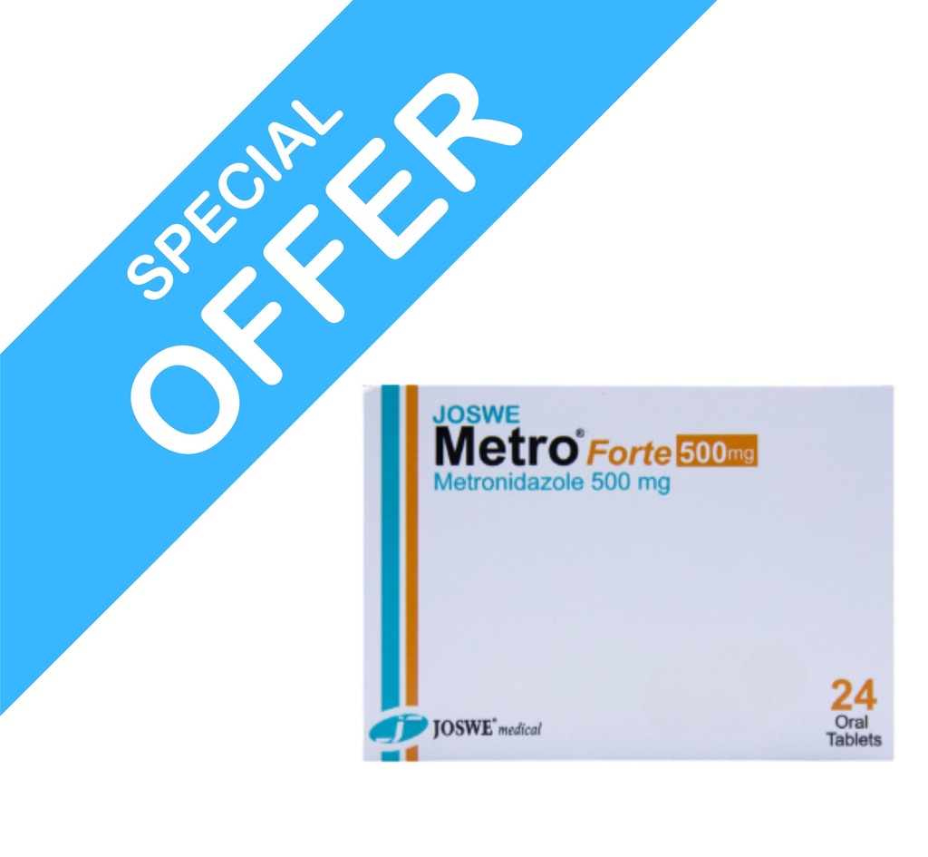 METRO FORT 500MG TAB24
