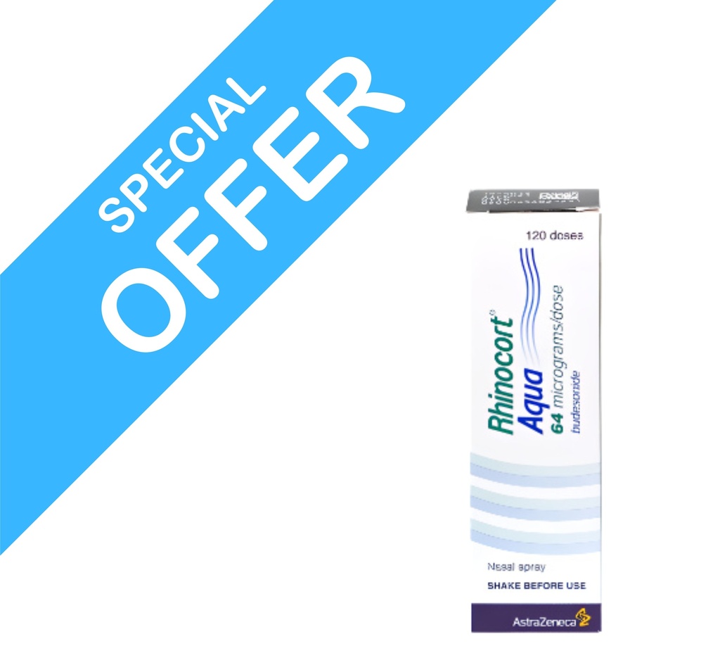 RHINOCORT AQUA SPRAY 120 DOSE