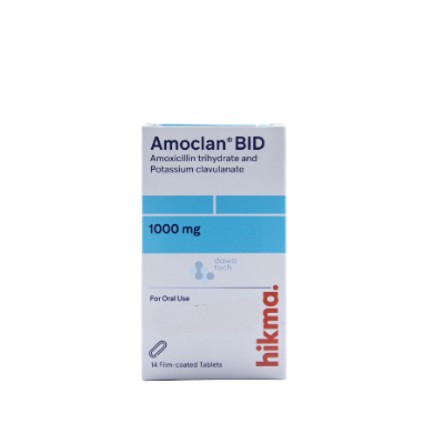 Amoclan Bid 1 G 14 Tab