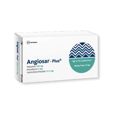 Angiosar Plus 160/5/12.5 Mg