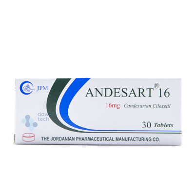 Andesart 16 Mg 30 Tab
