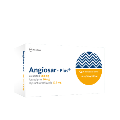 ANGIOSAR PLUS 160/10/12.5MG 30TAB