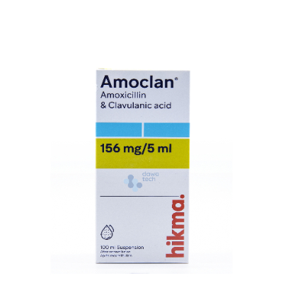 AMOCLAN 156MG SUSP