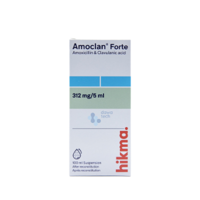 AMOCLAN 312MG SUSP-100ML