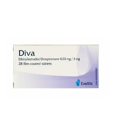 DIVA 3% 3MG 28TAB