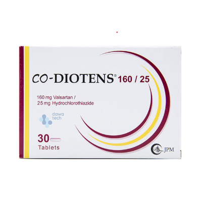 Co-DIOTENS 160/25  30 Tab
