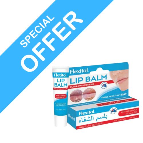 FLEXITOL LIP BALM 10GM