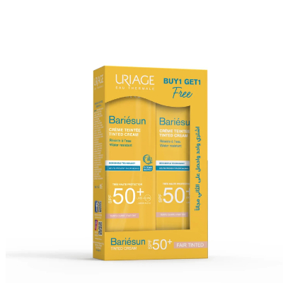 (عرض) URIAGE SUN BLOCK SPF50+ TINTED FAIR 50ML