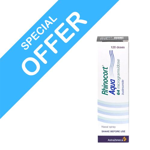 RHINOCORT AQUA SPRAY 120 DOSE