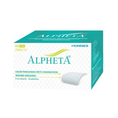 Alpheta transparent PU wound dressing 5*7.5cm  (1 pcs )