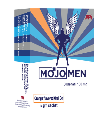 Mojo 100 mg Oral Gel, 1 sachet,5 gm
