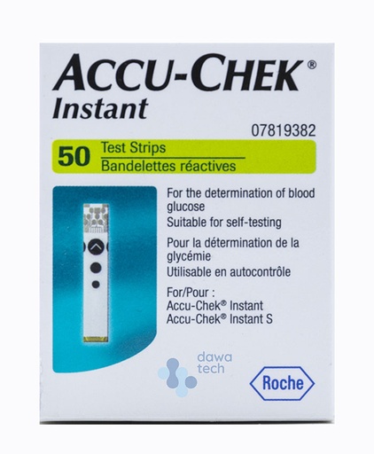 ACCU-CHECK INSTANT(50STRIP+جهاز)