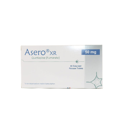 ASERO XR 50MG 60TAB