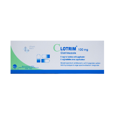 CLOTRIM 100MG VAG 6 TAB