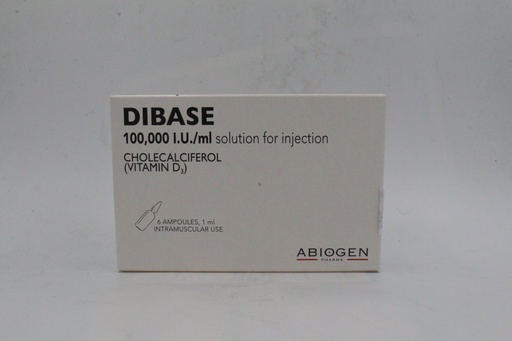 DIBASE 100.000 IU/ML (6 AMP)