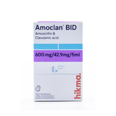 AMOCLAN BID 600MG SUSP
