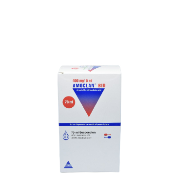 AMOCLAN BID 400 SUSP 70ML