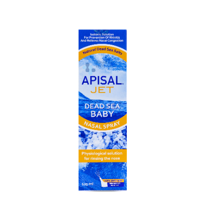 Apisal Jet Dead Sea Baby 125 mlبرتقالي
