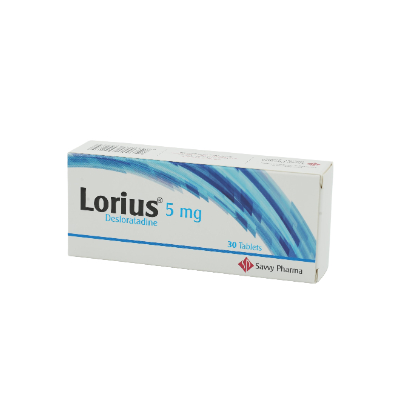 [SL002] Lorius 5 MG x 30 T