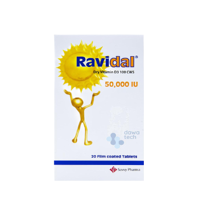 [RA004] RAVIDAL 50000  IU 20 TAB