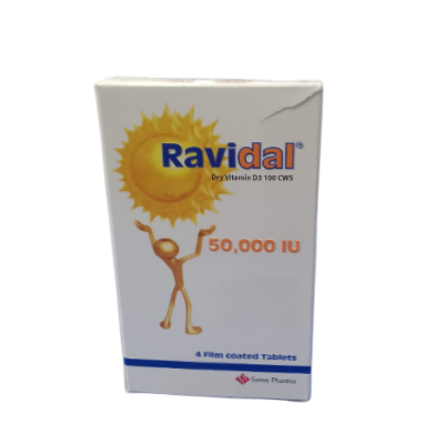 [RA002] RAVIDAL 50000  IU 4 TAB